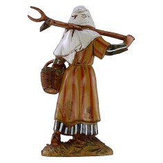 Peasant woman 10 cm Landi Moranduzzo cost.  2