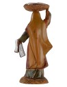 Mujer con cesta en la cabeza 10 cm Landi Moranduzzo fig.