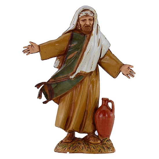 Set of 8 statues series 10 cm Landi Moranduzzo cost. 