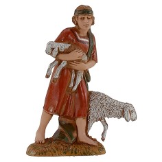 Shepherd with sheep 10 cm Landi Moranduzzo cost. 