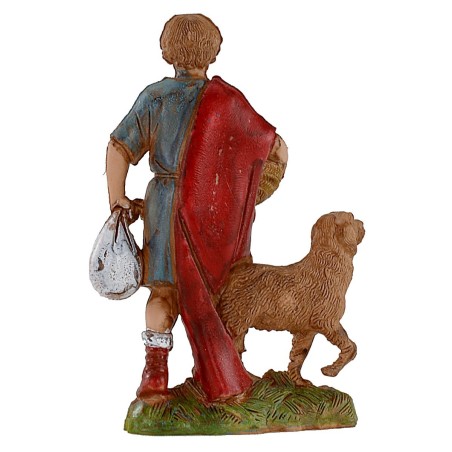 Chico con perro 10 cm Landi Moranduzzo Mundo Pesebres