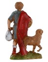 Ragazzo con cane 10 cm Landi Moranduzzo Mondo Presepi