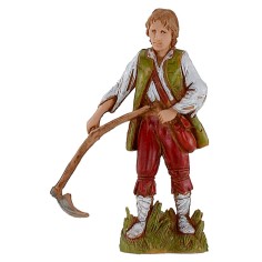 Granjero que siega 10 cm Landi Moranduzzo Mundo Pesebres