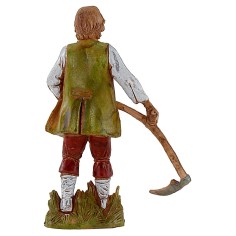 Granjero que siega 10 cm Landi Moranduzzo Mundo Pesebres 2