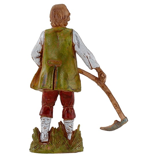 Contadino che miete 10 cm Landi Moranduzzo Mondo Presepi