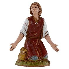 Mujer de rodillas serie 10 cm Landi Moranduzzo Mundo Pesebres