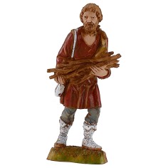 Uomo con fascine 10 cm Landi Moranduzzo Mondo Presepi