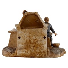 Escena mujeres en la cocina 10 cm Landi Moranduzzo Mundo Pesebres 2