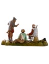 Pastores alrededor del fuego 10 cm Landi Moranduzzo Mundo Belenes
