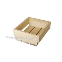 Cassetta in legno cm 3x2,2 Mondo Presepi