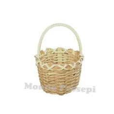 Wicker basket ø cm 3