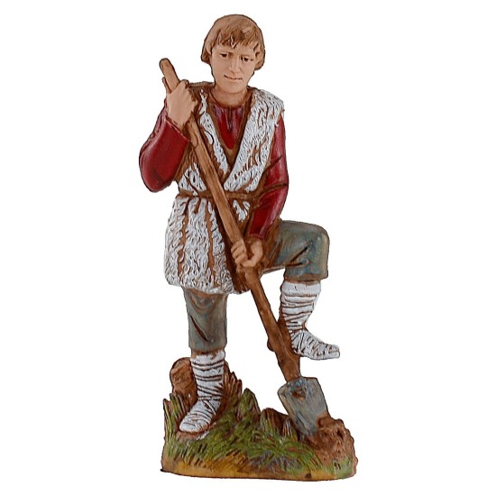 Conjunto de 8 figuras para Belén 10 cm Landi Moranduzzo Mondo Presepi