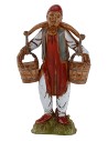 Set of 8 figures for 10 cm Landi Moranduzzo Nativity Scene