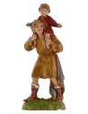 Set of 8 figures for 10 cm Landi Moranduzzo Nativity Scene