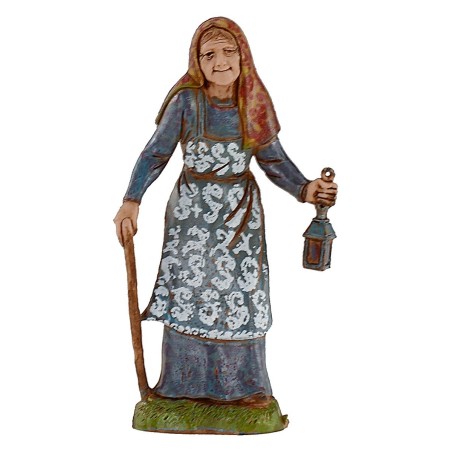Set of 8 figures for 10 cm Landi Moranduzzo Nativity Scene