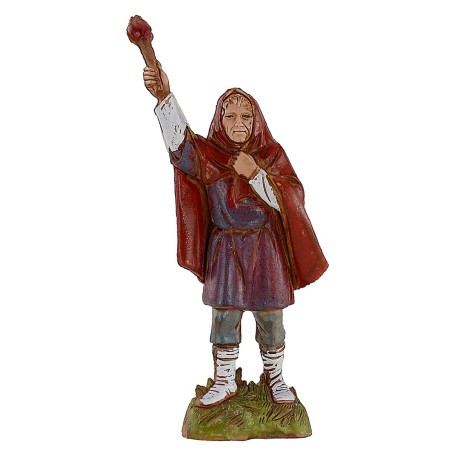 Set 8 figure per Presepe 10 cm Landi Moranduzzo Mondo Presepi