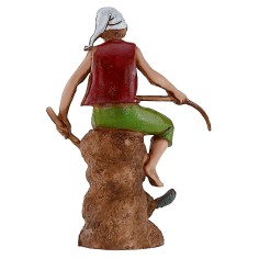 Pescatore con canna serie 10 cm Landi Moranduzzo 2