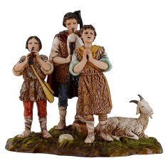 Zampognari con capra 10 cm Landi Moranduzzo