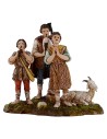 Zampognari con cabra 10 cm Landi Moranduzzo Mundo Pesebre