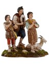 Zampognari con capra 10 cm Landi Moranduzzo Mondo Presepi
