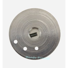 Polea ø 3,5 cm en aluminio para motorreductores 4w Mondo 2