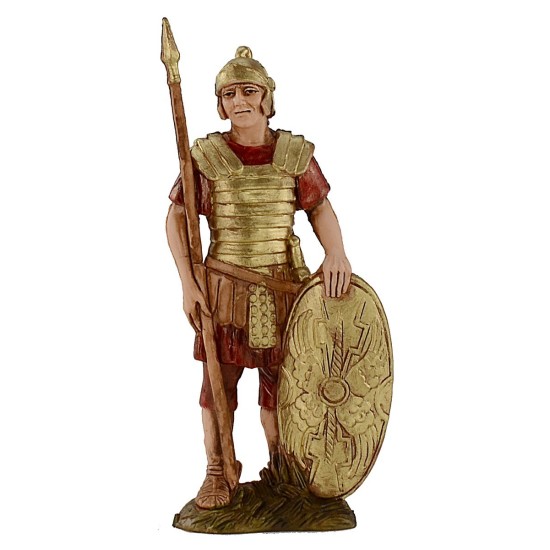 Conjunto de 3 soldados y Rey Herodes cm 10 Landi Moranduzzo