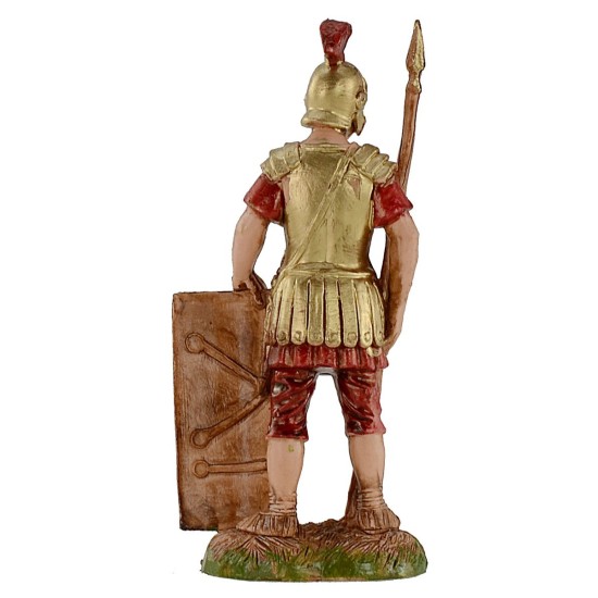 Soldado con escudo y lanza 10 cm Landi Moranduzzo Mundo Pesebre