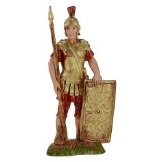 Soldado con escudo y lanza 10 cm Landi Moranduzzo Mundo Pesebre