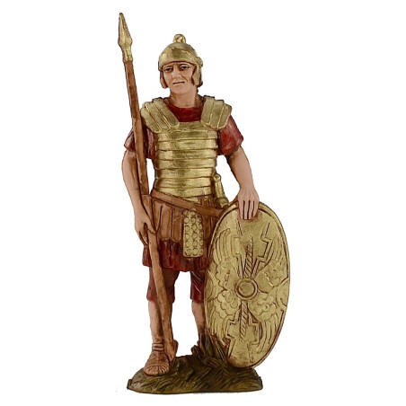 Soldier with oval shield and launches 10 cm Landi Moranduzzo