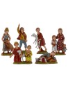 Set 6 bambini serie 10 cm Landi Moranduzzo Mondo Presepi