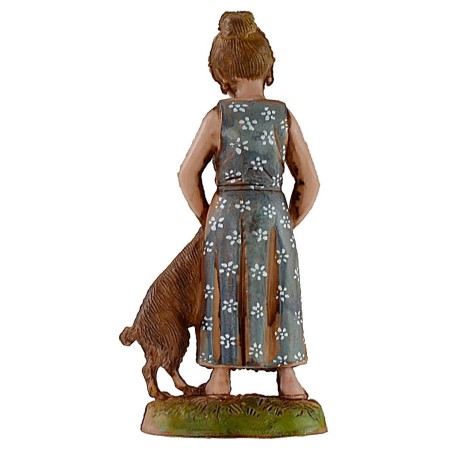 Bambina con cane serie 10 cm Landi Moranduzzo