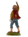 Niño que señala serie 10 cm Landi Moranduzzo Mundo Pesebres