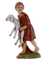 Child with lamb in his arms 10 cm series Landi Moranduzzo