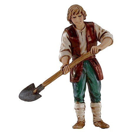 Set 3 statue 10 cm Landi Moranduzzo Mondo Presepi