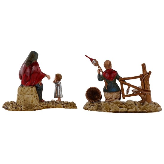 Vecchie che riposano serie 10 cm Landi Moranduzzo