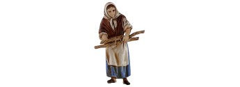 Donna con legna 10 cm Landi Moranduzzo