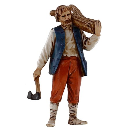 Hombre con hacha 10 cm Landi Moranduzzo Mundo Pesebre
