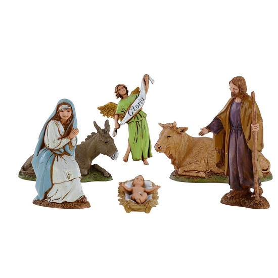 Nativity 18th century decoration series 10 cm Landi Moranduzzo