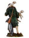 Buon pastore con pecore 10 cm Landi Moranduzzo Mondo Presepi