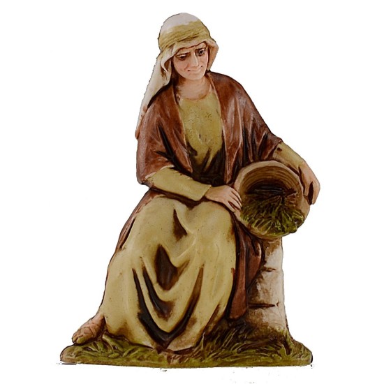 Conjunto de 3 mujeres serias de 10 cm Landi Moranduzzo fig. Históricas Mundo