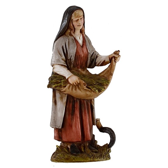 Campesina con hoz 10 cm Landi Moranduzzo cost. Históricos Mundo