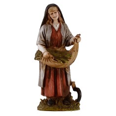 Peasant woman with sickle 10 cm Landi Moranduzzo cost.