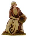 Donna su muretto serie 10 cm Landi Moranduzzo cost. Storici