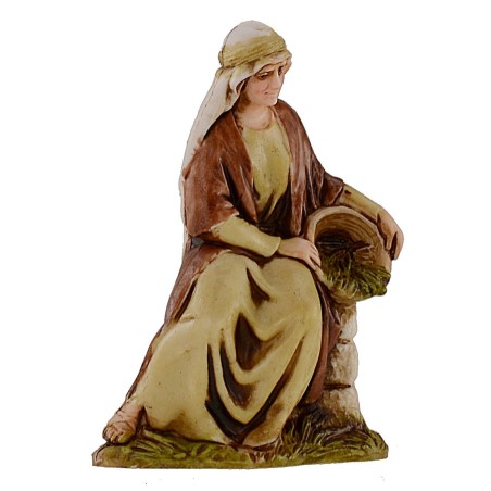 Woman on a low wall series 10 cm Landi Moranduzzo cost. Historians