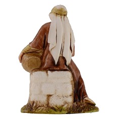 Woman on a low wall series 10 cm Landi Moranduzzo cost. 2