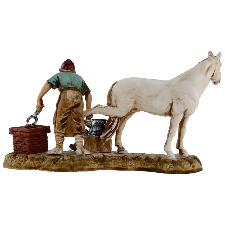 Maniscalco serie 10 cm Landi Moranduzzo Mondo Presepi