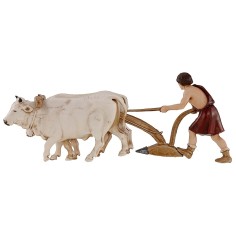 Contadino con aratro serie 10 cm Landi Moranduzzo Mondo Presepi 2