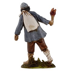 Hombre con antorcha 10 cm Landi Moranduzzo Mundo Pesebres 2