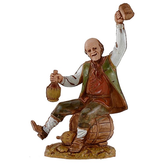 Set 4 statue 10 cm Landi Moranduzzo