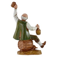Borracho sentado serie 10 cm Landi Moranduzzo Mundo Pesebres 2